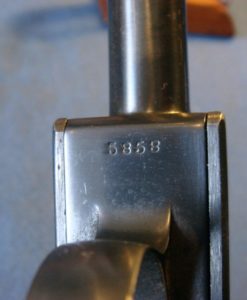 1913 WEBLEY .455 AUTOMATIC PISTOL ROYAL NAVY ISSUE