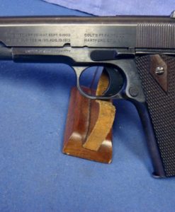 COLT 1911 APRIL 1918 BRUSHED BLUE SHARP PISTOL!