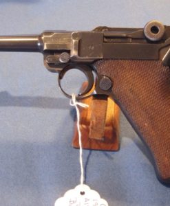 sold MAUSER 1937 S/42 LUGER WITH MATCHING MAG
