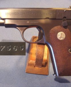 sold COLT BLUED 1908 GENERAL OFFICERS PISTOL MINT