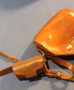SOLD SUPER NICE TYPE 94 NAMBU HOLSTER WITH THE RARE AMMO POUCH
