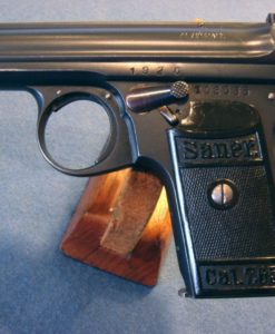 SOLD 1913 SAUER RARE Pw.B. POLIZEIWEHR BAYERN MARKED