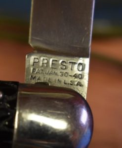 1940 PRESTO M2 PARATROOPERS SWITCHBLADE KNIFE